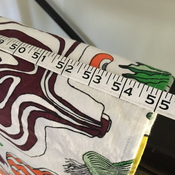 IKEA Paulin Machado Colourful Veggies 2014 Large Fabric Material Panel - Picture 12 of 14